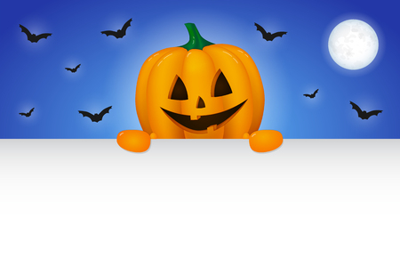 Halloween background with copyspace. Vector.のイラスト素材