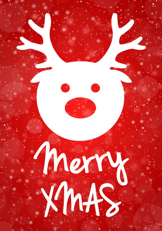 Christmas greetings on shiny background. Vector.のイラスト素材