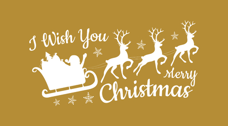 Design of Christmas background with greeting and decorations. Vector.のイラスト素材