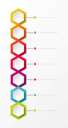 Empty timeline - concept of infographic. Vector.のイラスト素材