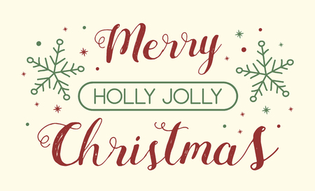 Christmas wishes with decoration. Vector.のイラスト素材