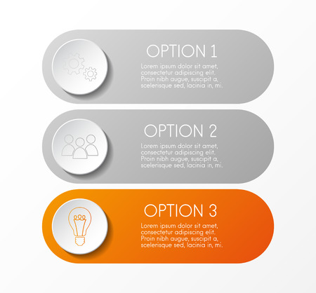 Business infographic template. Vector.のイラスト素材