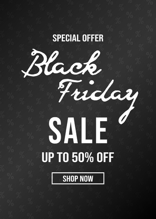 Concept of brochre with background - Black Friday Sale. Vector.のイラスト素材