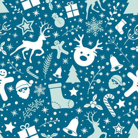 Design of Christmas background with ornaments. Vector.のイラスト素材