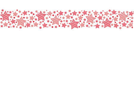 Background with Christmas stars. Vector.のイラスト素材