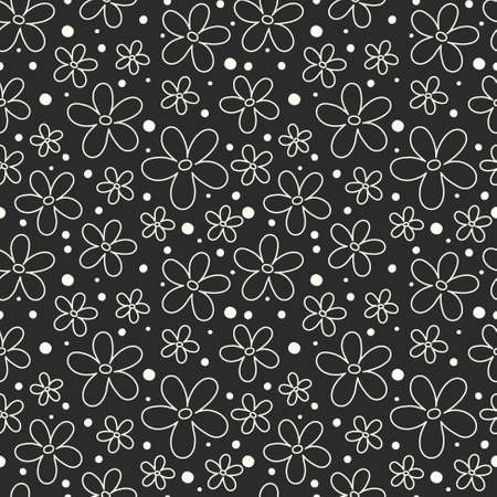 Floral seamless pattern. Motherâs Day, Womenâs Day and Valentineâs Day background. Vectorのイラスト素材