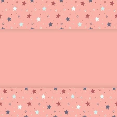 Christmas background with stars. Vectorのイラスト素材
