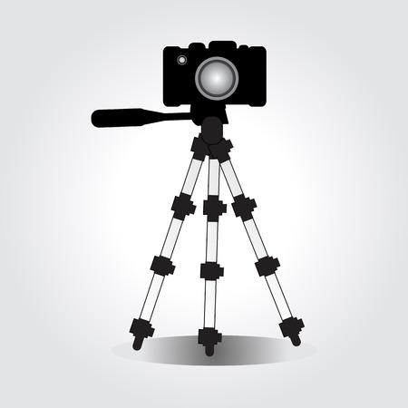 Camera objective iconのイラスト素材