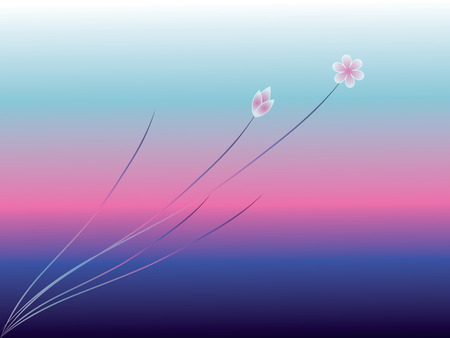 Abstract    blue background.blur  background.vector illustration.のイラスト素材