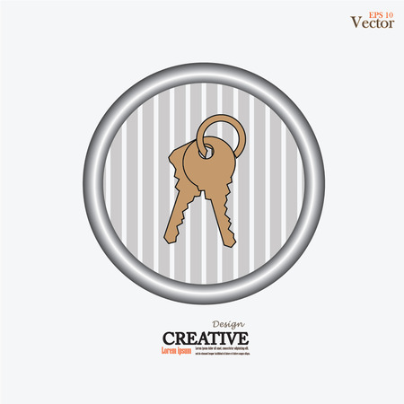 Keys Icon.のイラスト素材