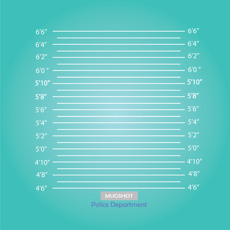 Police lineup or mugshot background,mugshot vector.vector illustrationのイラスト素材