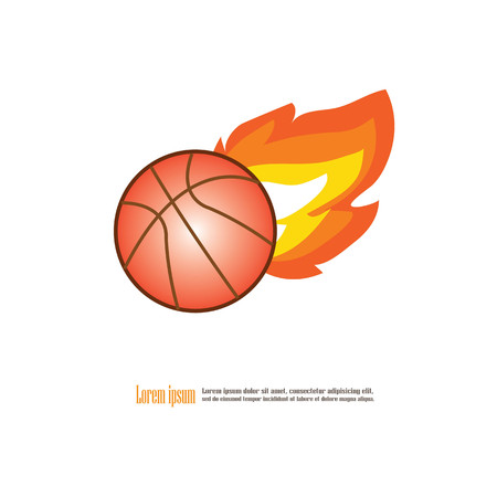 basketball.vector illustration.のイラスト素材