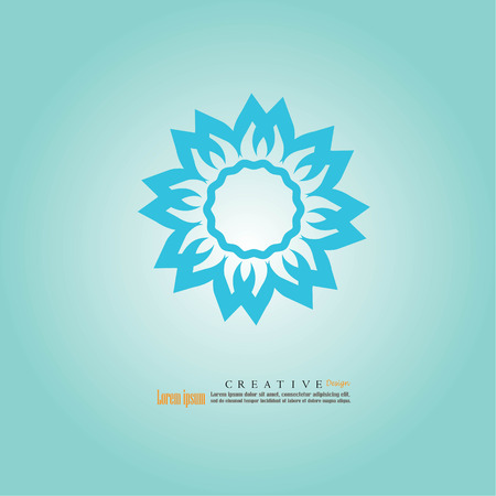 flower icon.vector illustration.のイラスト素材