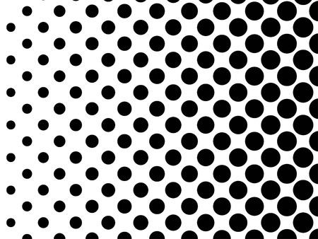 Halftone circles pattern.のイラスト素材
