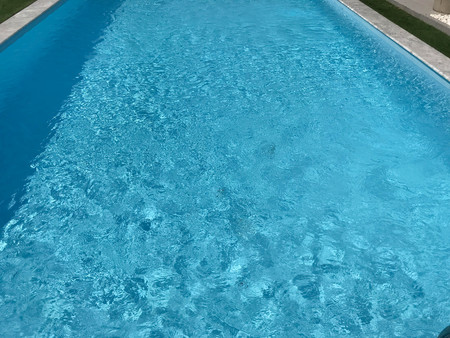 LOPBURI, THAILAND- OCTOBER 31, 2017: pool water of Siranya Park village,LOPBURI THAILAND.のeditorial素材