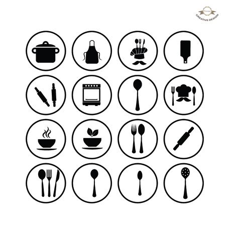 Chef icon.Chef symbol.vector illustration.のイラスト素材