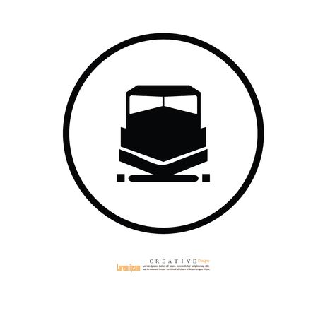Train icon.train.vector illustration.のイラスト素材