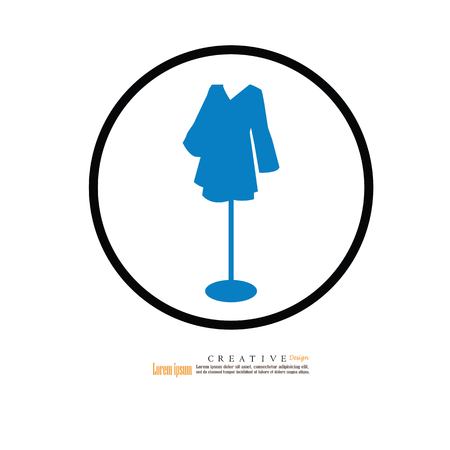 fashion icon.vector illustration.のイラスト素材