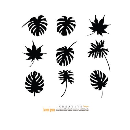 Leaf  Icon. Vector illustration.のイラスト素材