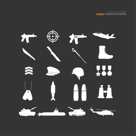 War military  Icon.vector illustration.のイラスト素材