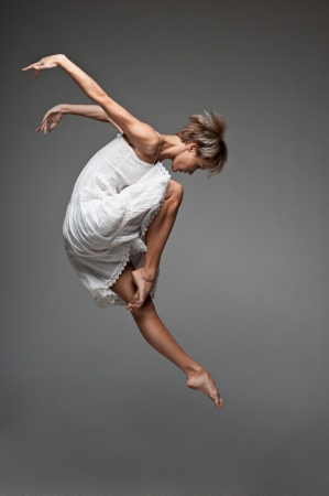 modern style dancing girlの写真素材