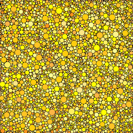 vector abstract seamless pattern small yellow circles texture backgroundのイラスト素材