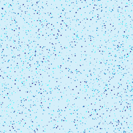 blue small hearts vector seamless patternのイラスト素材