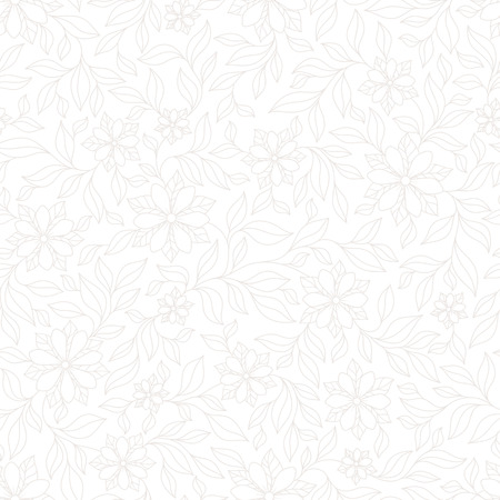 Henna Mehndi Tattoo Doodles Seamless Pattern . Flowers Illustration Design Elementsのイラスト素材