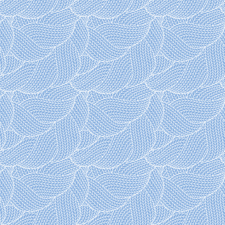 Abstract knitting fabric texture. Seamless pattern.のイラスト素材
