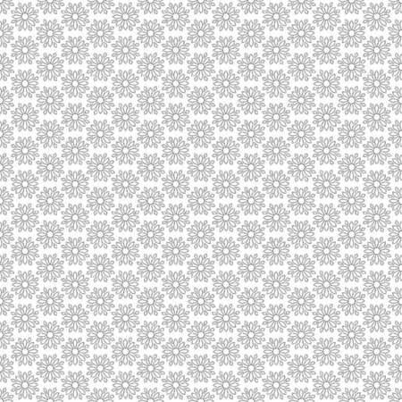 Vector black and white seamless pattern background. For coloring pages, decoration, page fill and more.のイラスト素材