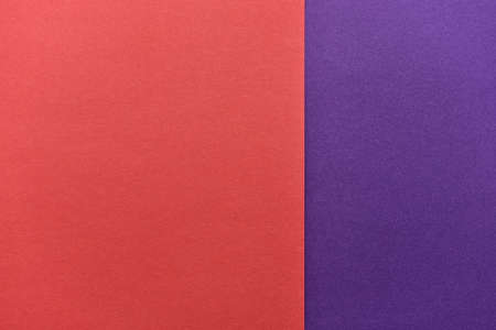 abstract geometric paper background. violet and red trendy colors. The backdrop for an invitation card, greeting card or web design. Creative copy space, flat lay.の写真素材