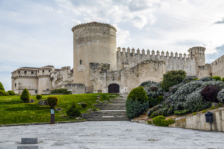 Cuellar Castle, Segovia Province, Castile and Leon, Spain のeditorial素材