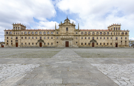 College of Our Lady of the Old,Monforte of Lemos,Spain.のeditorial素材