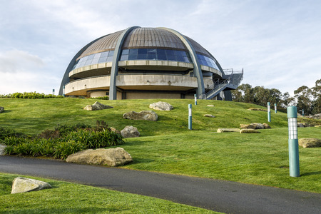 Dome Atlantic Monte San Pedro in A Coruna, Spainのeditorial素材