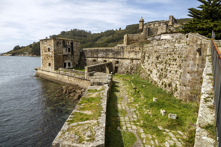 San Felipe castle in Ferril Galicia, Spainのeditorial素材