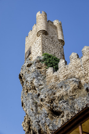 Castle of the city of Frias Burgos, Spain in Europeのeditorial素材