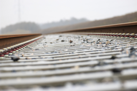railway tracksの写真素材