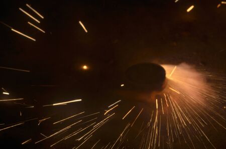 Fireworks in New Year Festival Celebration light backgroundの写真素材