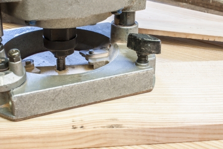  Electronic Plunge Router,construction backgroundの写真素材