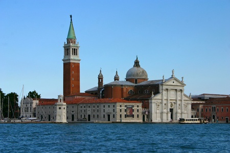 San Giorgio Maggiore in the beautiful and romantic Veniceのeditorial素材