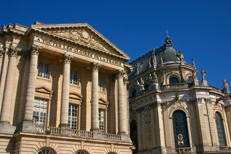 The Palace of Versailles or Chateau de Versailles in Franceのeditorial素材
