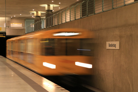 Bundestag is a Berlin U-Bahn station located on the U55のeditorial素材
