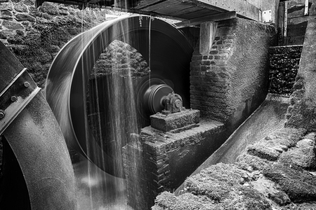 The old water paper mill of Herisem