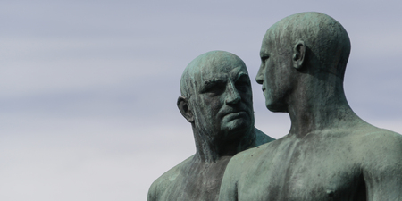 OSLO, NORWAY - AUG 26, 2016: Holmenkollbakken is a large ski jumping hill located at Holmenkollen in Oslo on Aug 26, 2016. -のeditorial素材