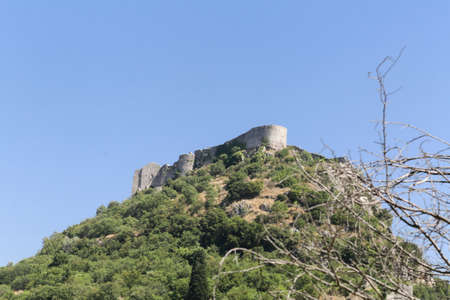 The abandoned medieval city of Mystras, Peloponnese, Greece
