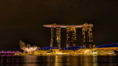 Landscape city in SIngapore.の写真素材
