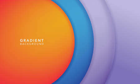 colorful gradient abstract backgroundのイラスト素材