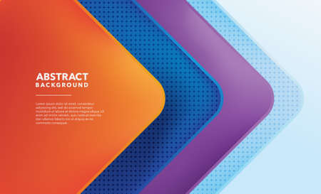 colorful gradient abstract backgroundのイラスト素材