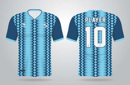 football jersey sport design templateのイラスト素材