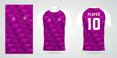football jersey sport design templateのイラスト素材